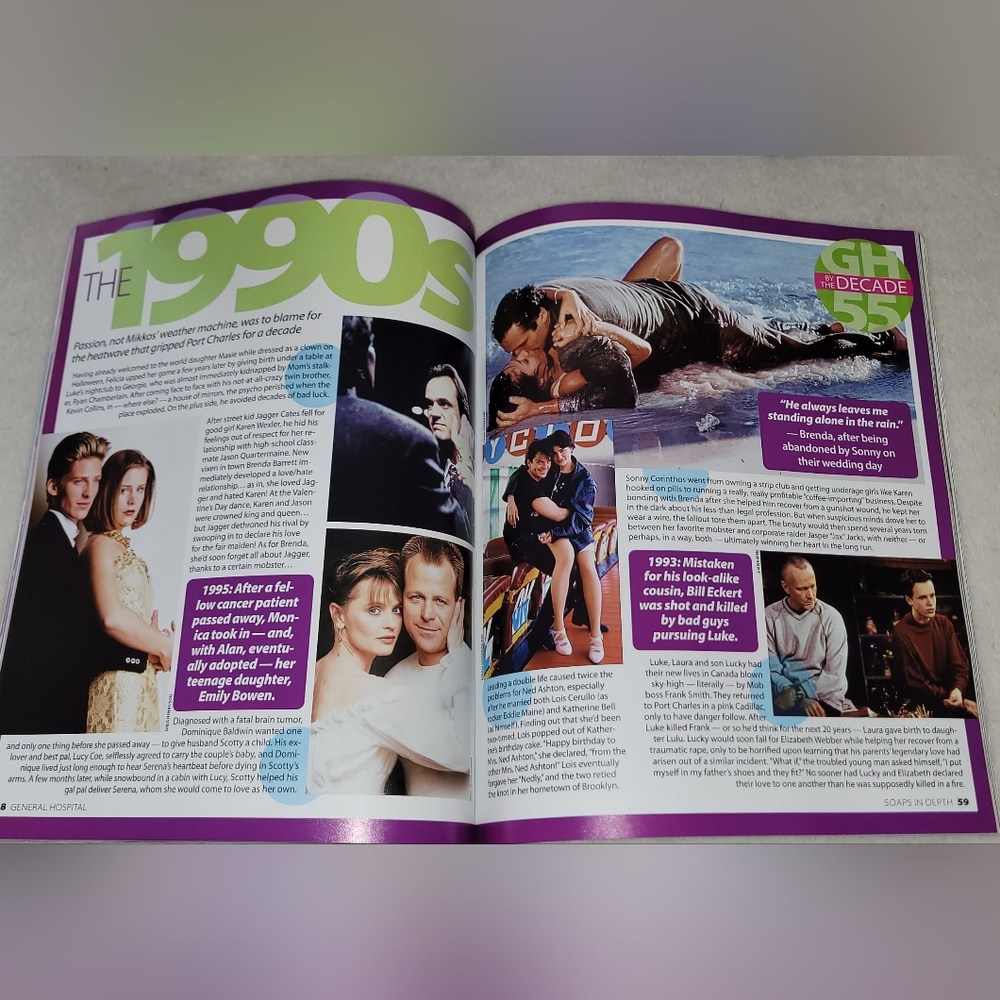 Soaps In Depth: General Hospital: 55th Anniversary Collector’s Edition Magazine - Picture 3 of 6